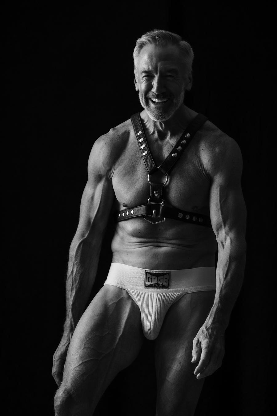 Clayton laughing — joy captured at 66, Varón Portrait South Florida